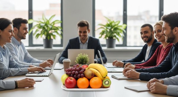 Pourquoi la livraison de panier de fruits au travail favorise la productivité au bureau ?